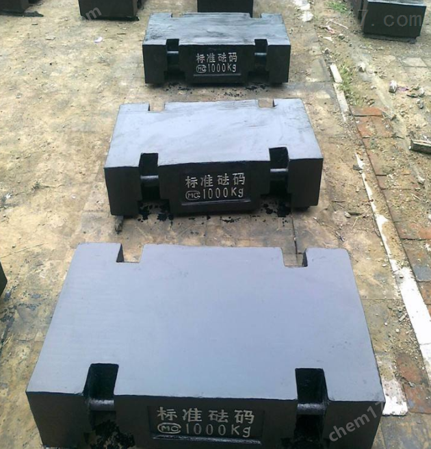 灰口鑄鐵材質1000kg砝碼
