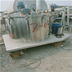 起碼回收二手平板式自動刮刀下部卸料離心機(jī)