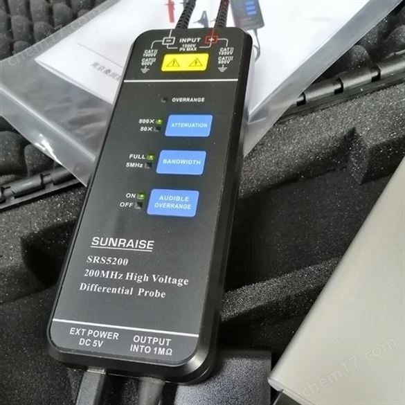 高壓差分探頭200M/1500V（替代THDP0200）